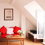 With Balcony Under The Roofs Of Appartement