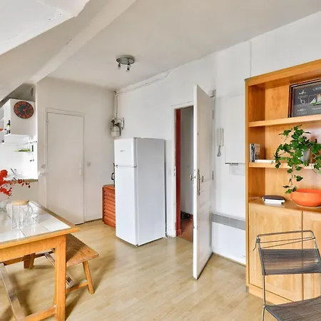 With Balcony Under The Roofs Of * Paris