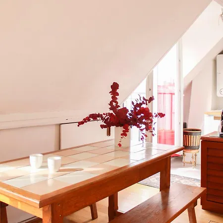 Apartment With Balcony Under The Roofs Of *